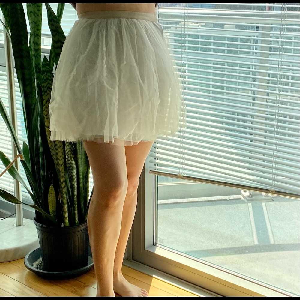 0P tulle mini skirt by LOFT